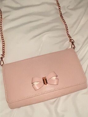 Ted Baker London Pink Flap Bag